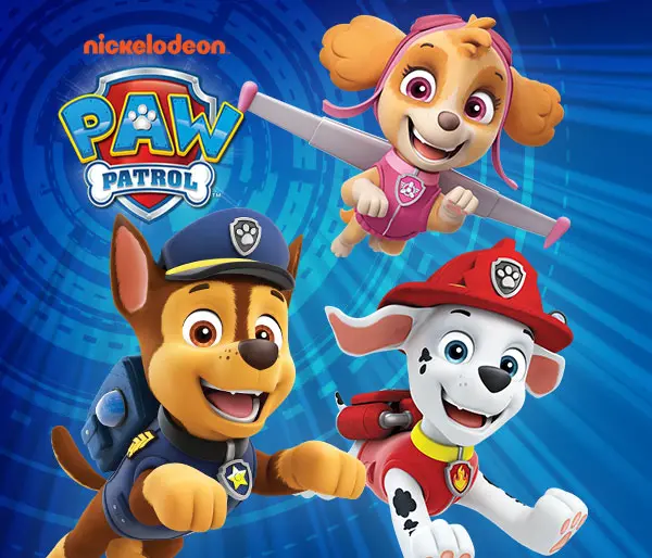 Paw Patrol™ Namen mit Decken Kissen und