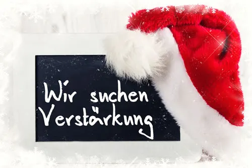 Verstärkung für die Weihnachtszeit