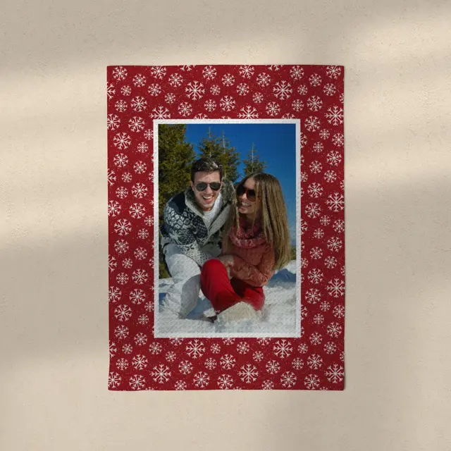 Geschirrtuch 50 x 70 cm Design Snowflakes