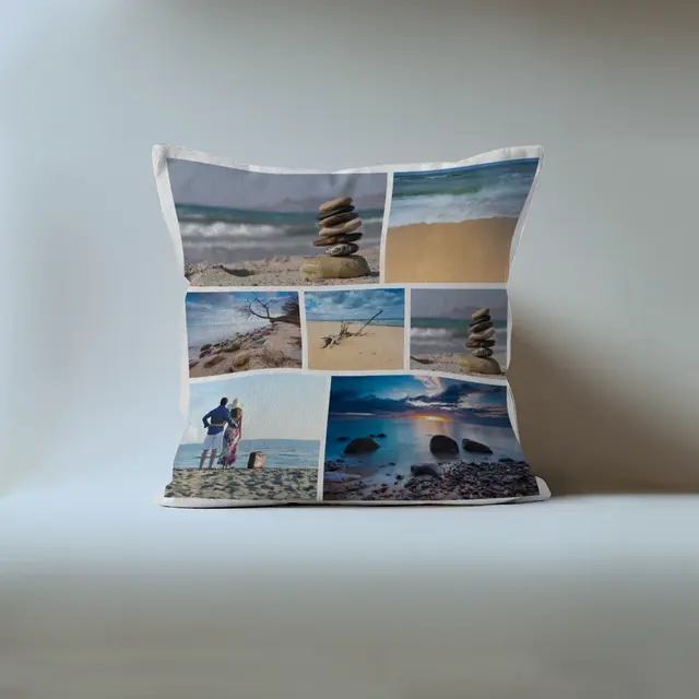Samtkissen 40 x 40 cm Design Fotocollage 7