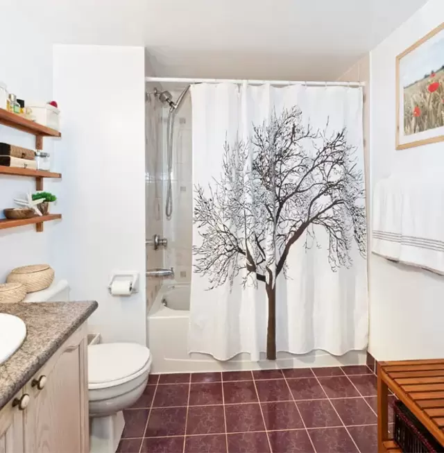 Duschvorhang passend zu Ihrer Badezimmereinrichtung