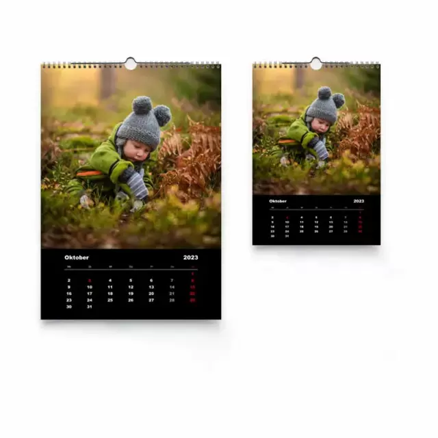 Wählen Sie das passende Format für Ihren Kalender.