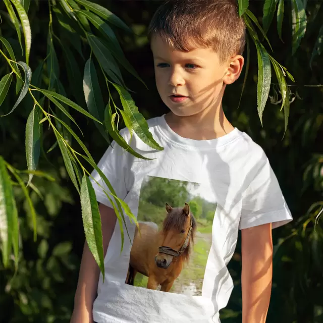 T-Shirt Druck auf Vorder- oder Rückseite für Kinder und Erwachsene 
