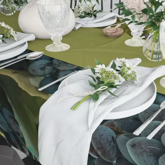 Tischdecken in vielen Größen und Designs.