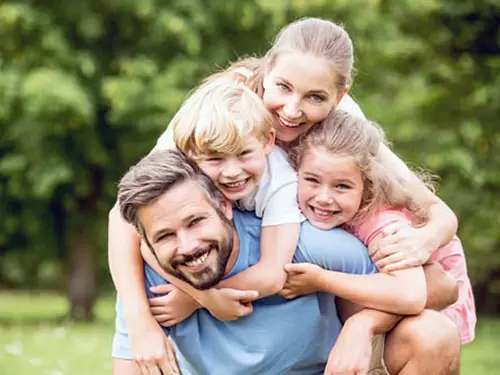 Ein schönes Familienfoto