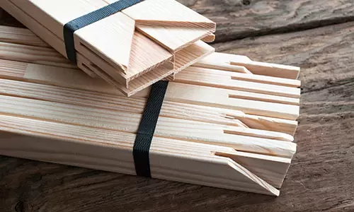 Holzleisten für Leinwand