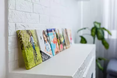 Leinwand aufstellen statt hängen