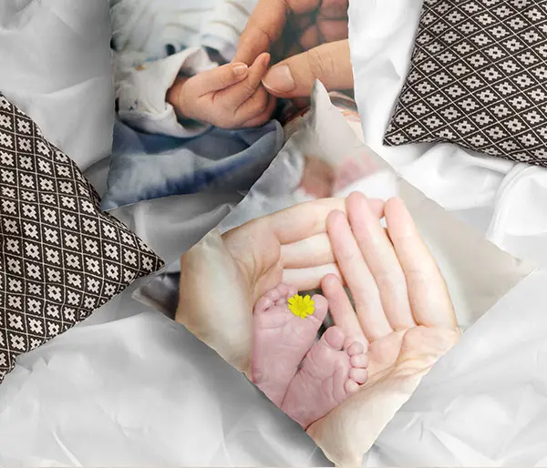 Kirschkernkissen personalisiert Körnerkissen
