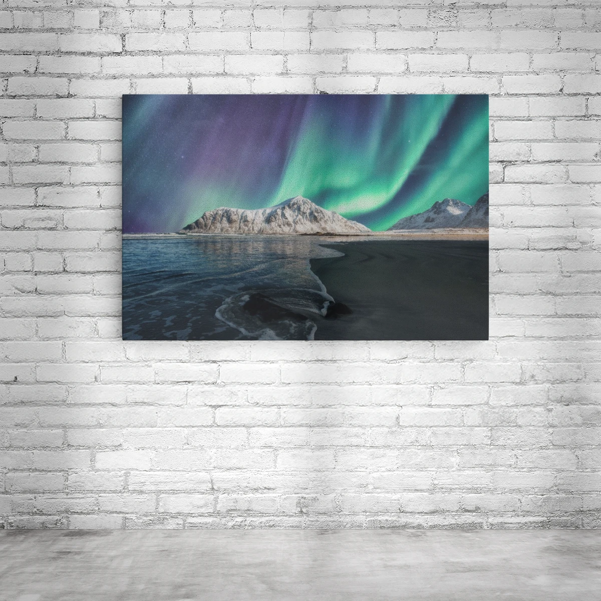 Naturfotos auf Leinwand im Querformat
