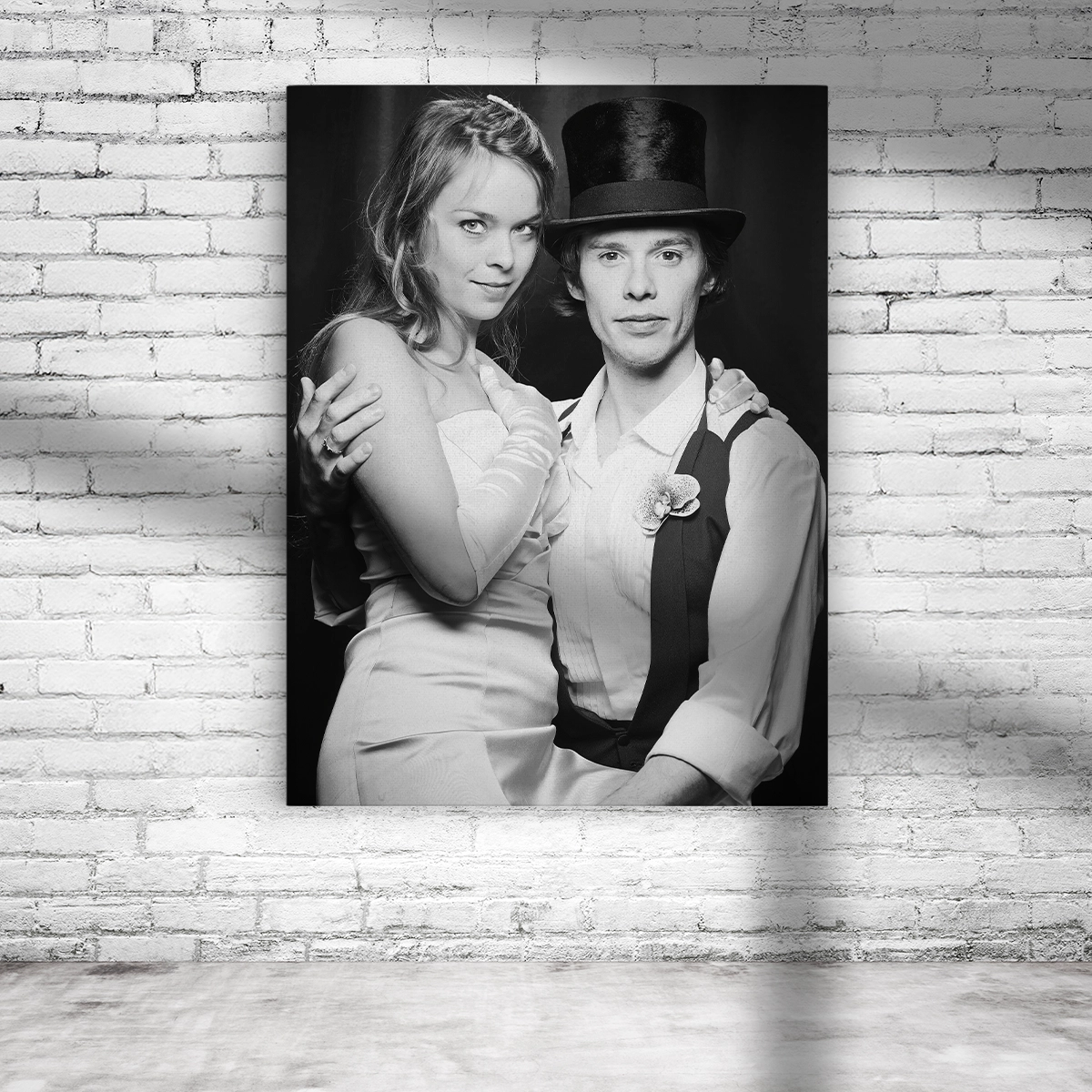 Hd-Leinwand im Hochformat