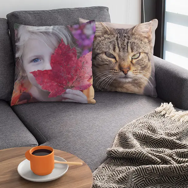 Tolle Dekokissen für das Sofa.