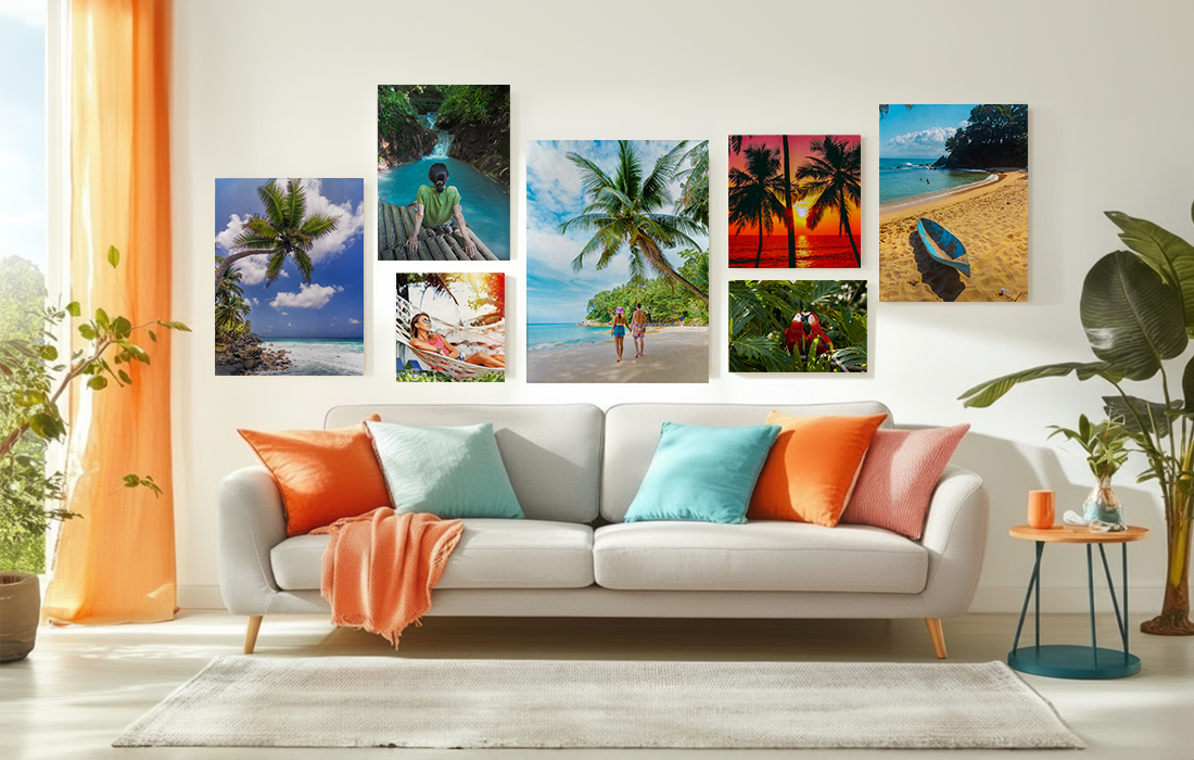 Die perfekte Reiseerinnerung für Zuhause: Urlaubsfoto auf Leinwand